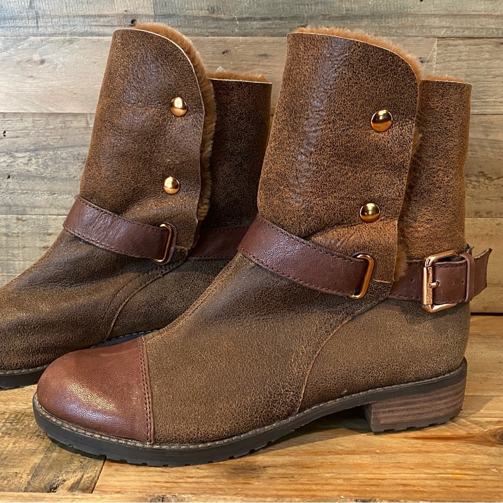 Matt Bernson fur lined boots